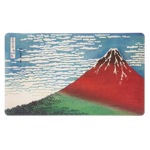 Grupo Erik Alfombrilla Raton XXL Hokusai - Alfombrilla de Escritorio de Piel Vegana : Protector Escritorio XL Impermeable y Antideslizante para Uso Profesional u Oficina (35x60 cm)