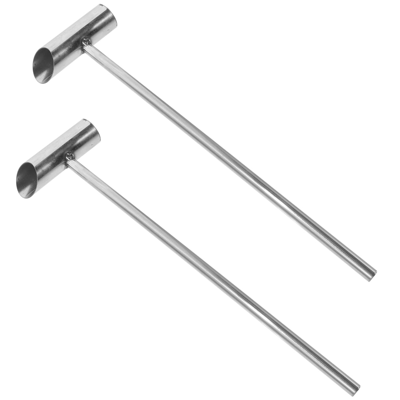 Stainless Steel Marshmallow Sugar Scoop 12.6 Inch Long Handle Convenient Sugar Spoon for Cotton Candy Machine and Kitchen Use