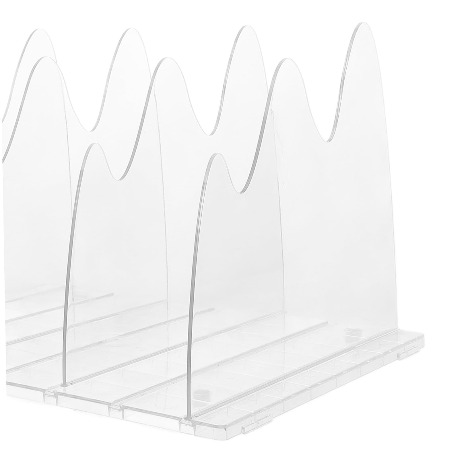 Organizador De Bolsos para Armario Divisor De Estante Transparente para Ropa Separador De Bolsos y Accesorios para Organización Closets y