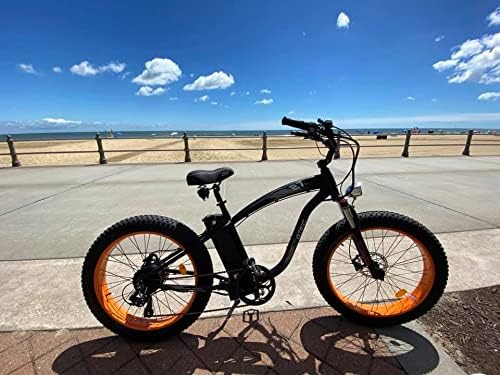 Miniatura 8 de ECOTRIC Coolboy Bicicleta eléctrica de 26 pulgadas con neumático grueso 750 W, bicicleta de montaña eléctrica de 48 V 12.5 AH extraíble de batería