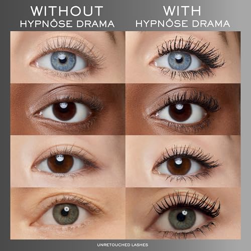 Lancôme Hypnôse Drama Extreme Volumizing Mascara - Up to 17x More Volume - Up to 24HR Wear- Lengthening & Volumizing - Dramatic Lash Look - Ultra Black - Suitable for Sensitive Eyes