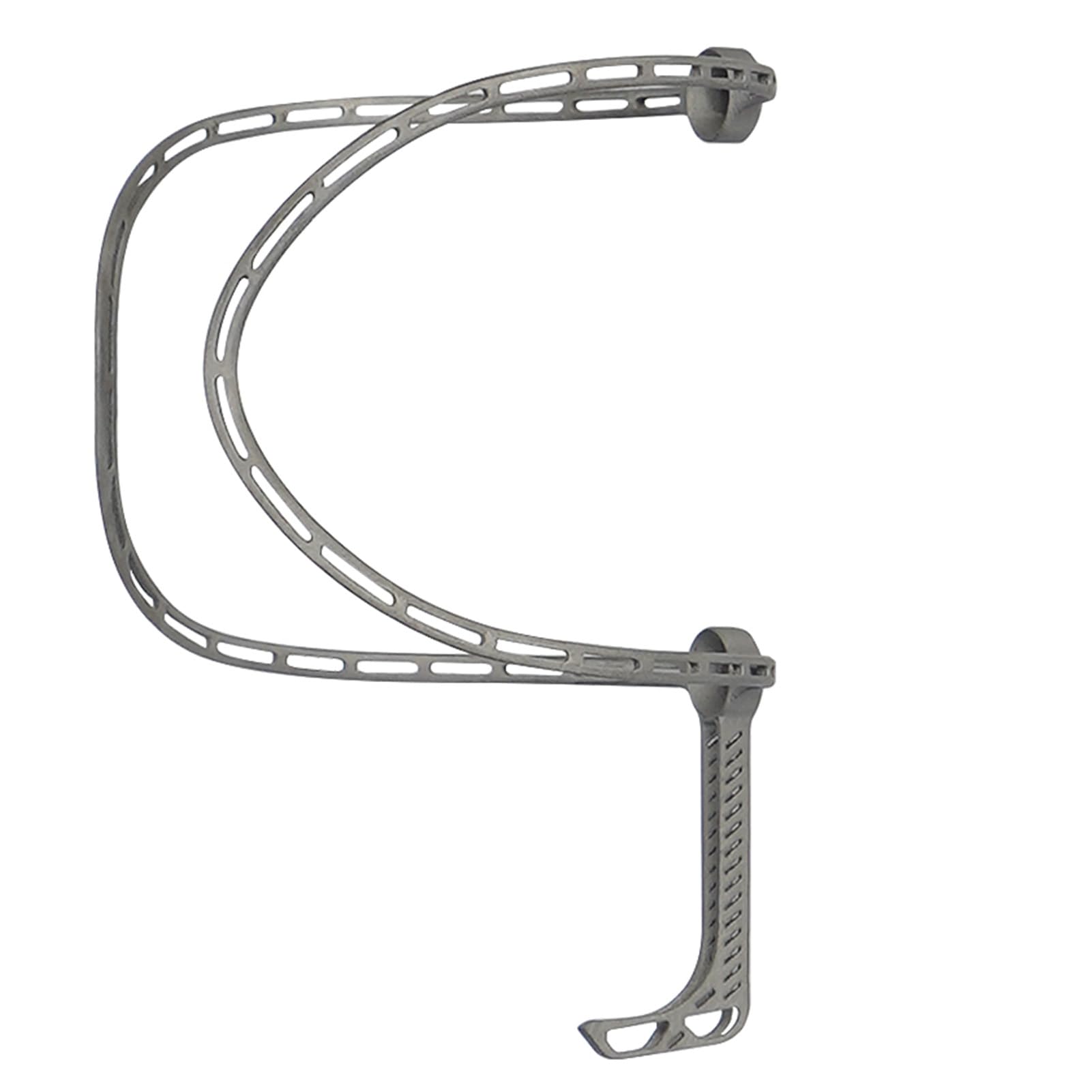 Changor Portaborraccia per Bici, Materiale Leggero TC4 | Design durevole, compatibile con spaziatura di 65 mm, contiene bottiglie da 71-78 mm