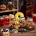 24 Pcs 4 oz Mini Mason Jar Mugs with Handles and Lids Small Glass Jar Empty Mugs DIY Favor Decor Wedding Bridal Shower Party Supplies for Drinks, Gifts, Candles and Crafts