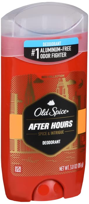 Old Spice After Hours Deodorant 3 Oz ( Pack of 3)