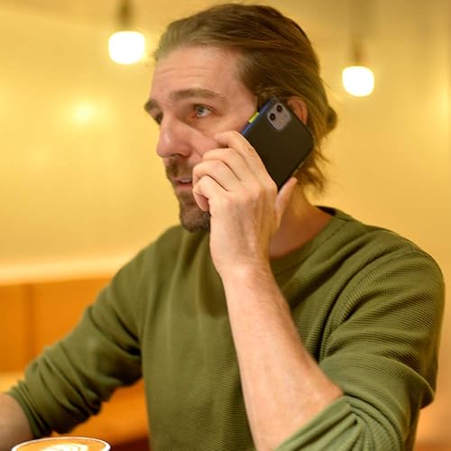 Miniatura 4 de InUnion Funda protectora para iPhone 11 con parte trasera de PC y parachoques de TPU suave compatible con iPhone 11 de 6.1 pulgadas, azul marino