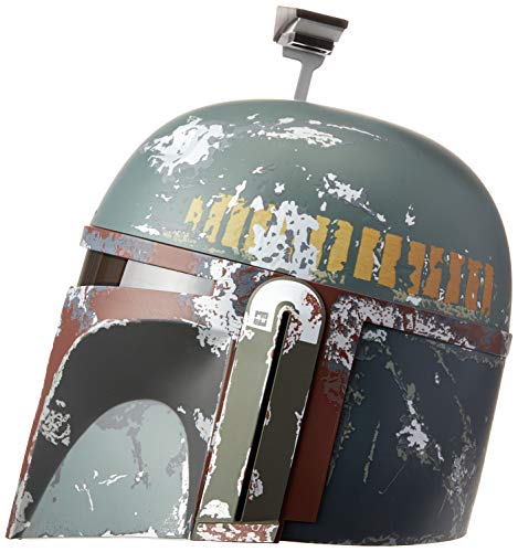 Star Wars Black Series Capacete eletrônico premium Boba Fett - Artigo de roleplay colecionável a com