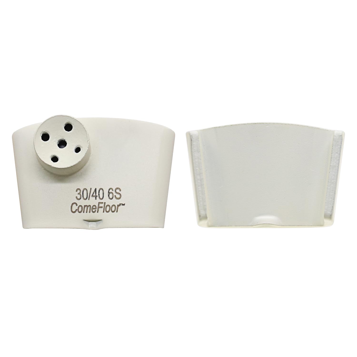 Concrete Grinding Disc, ARIX Segment 30/40 Grit 6S Soft Metal Bond Diamonds for Super Hard Floor Preparation, Compatible with HTC Grinder, 9PCS