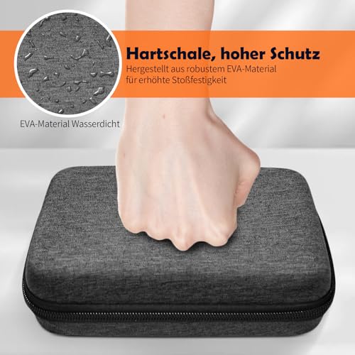 Portable Cable Organiser Bag - with 4 Buckles, Travel Organiser for Men & Women, Travel Essential, Tech Pouch for Men & Women - Image 5