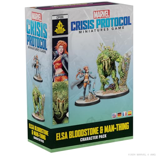 Marvel: Crisis Protocol Elsa Bloodstone & Man-Thing miniatura 1