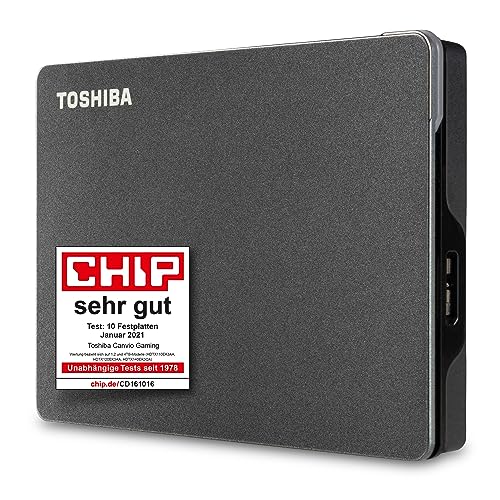 Amazon | 東芝 2TB Canvio Gaming - ポータブル外付けハードドライブ