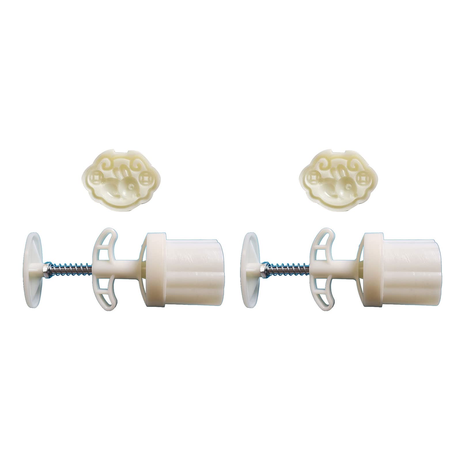 Tsophreniq Mold Cookie Stamps Chinese Mid-Autumn Cake Makers Jade Shaped Decoration Tools for Baking Cookie Cake Makers