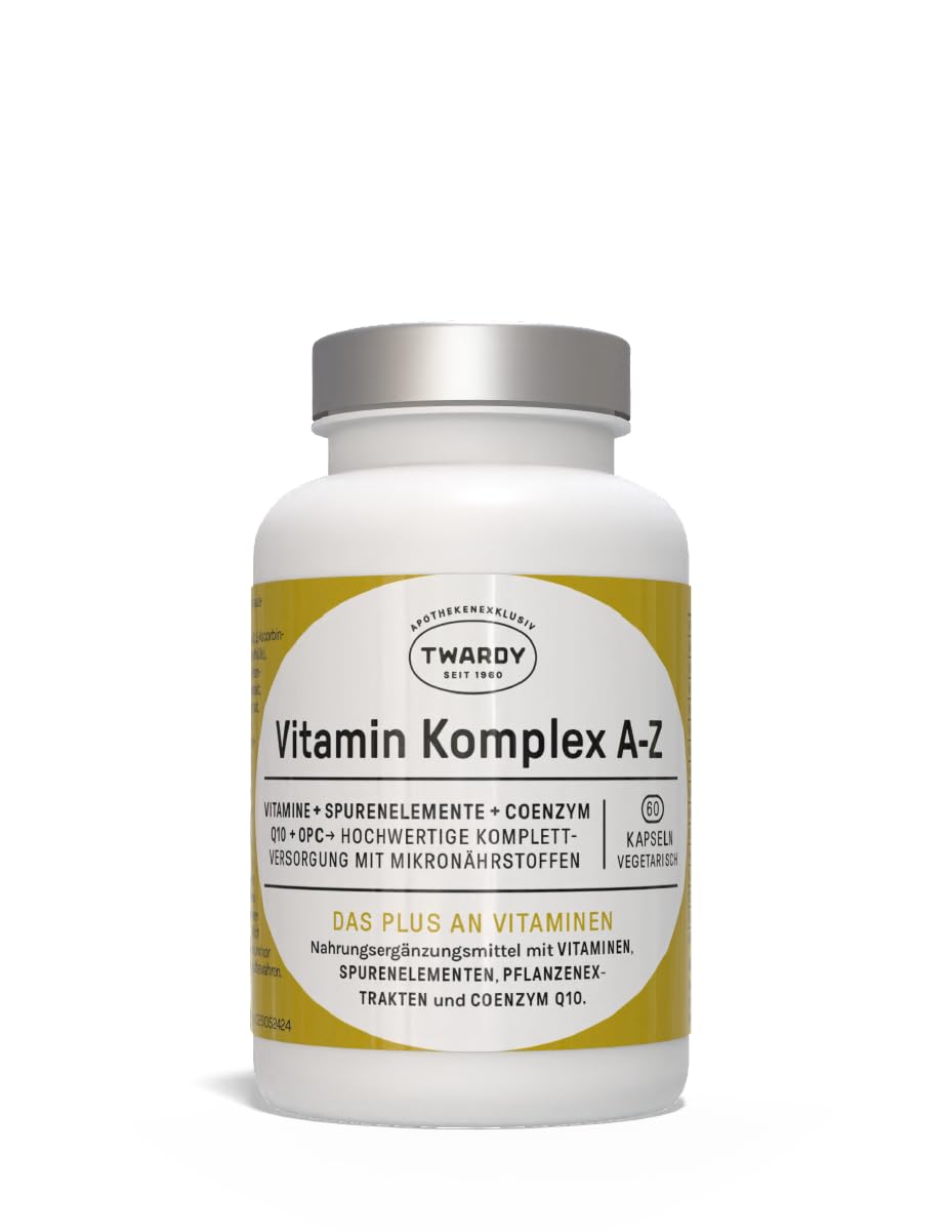 Astrid Twardy Vitamin Komplex A-Z Kapseln – Multivitaminpräparat (60 Kapseln)