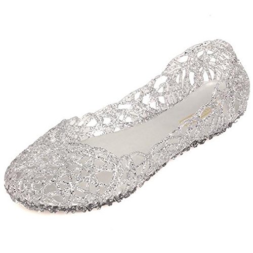 Aeonpony women girls flat sandals bird-nest ballet jelly shoes sl…