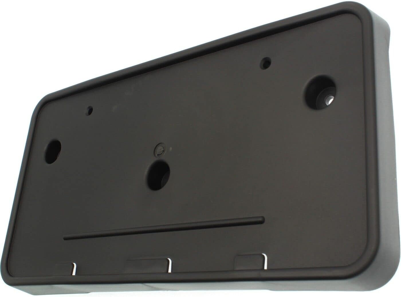 I-Match Auto Parts Front License Plate Bracket Frame Cover Tag Holder Black Textured Plastic for 2015 2016 2017 Ford Expedition Base EL and Max Models 7L1Z17A385AA FO1068149