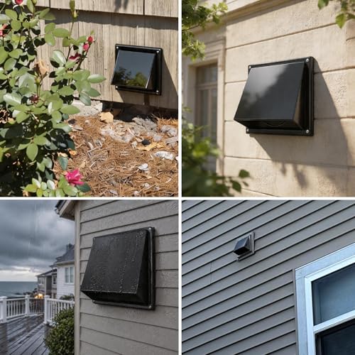 Cubierta de ventilación de acero inoxidable de 4 pulgadas para secadora 5