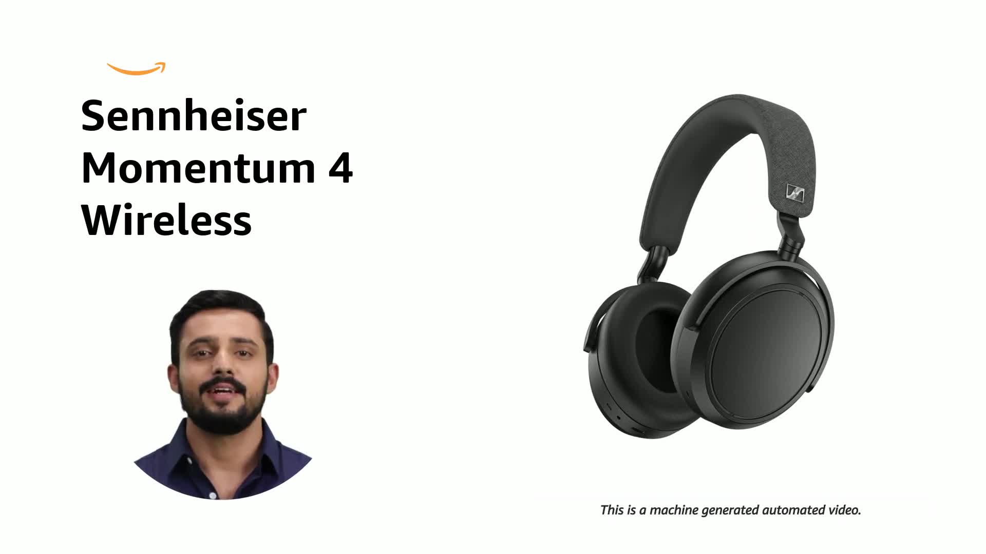 Refurbished) SENNHEISER Momentum 4 Wireless Headphones - Bluetooth