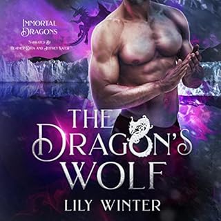 The Dragon's Wolf Audiolibro Por Lily Winter arte de portada