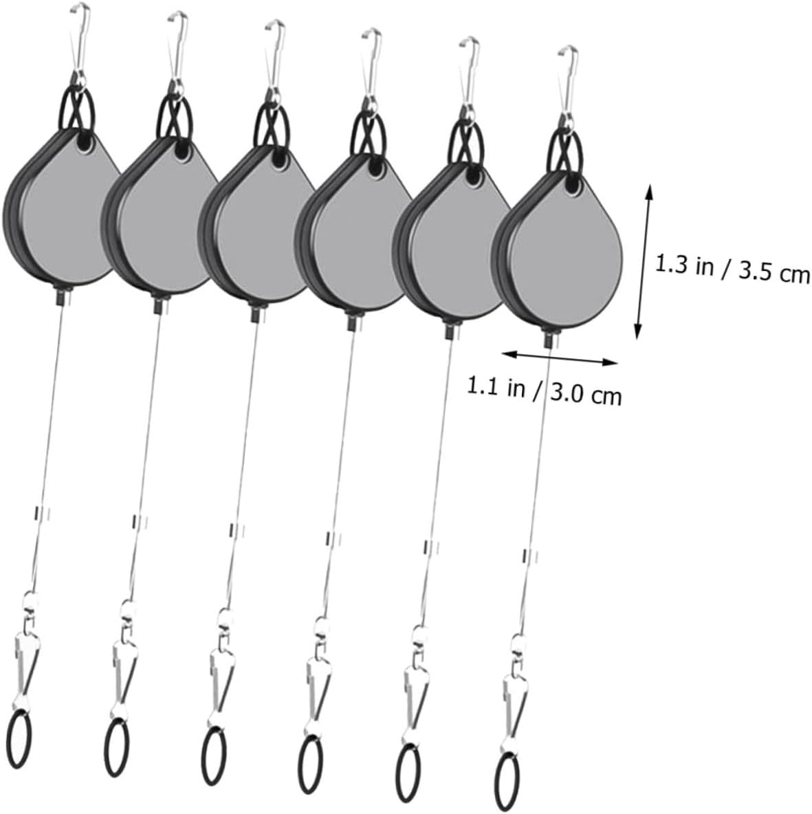 Operitacx Vr Cable Management Kit for Headset 40pcs Ceiling Suspension Hooks, Pulley System, Wall Mounts, Rubber Bands – Vr Headset Cable Organizer for Virtual Reality Accessories