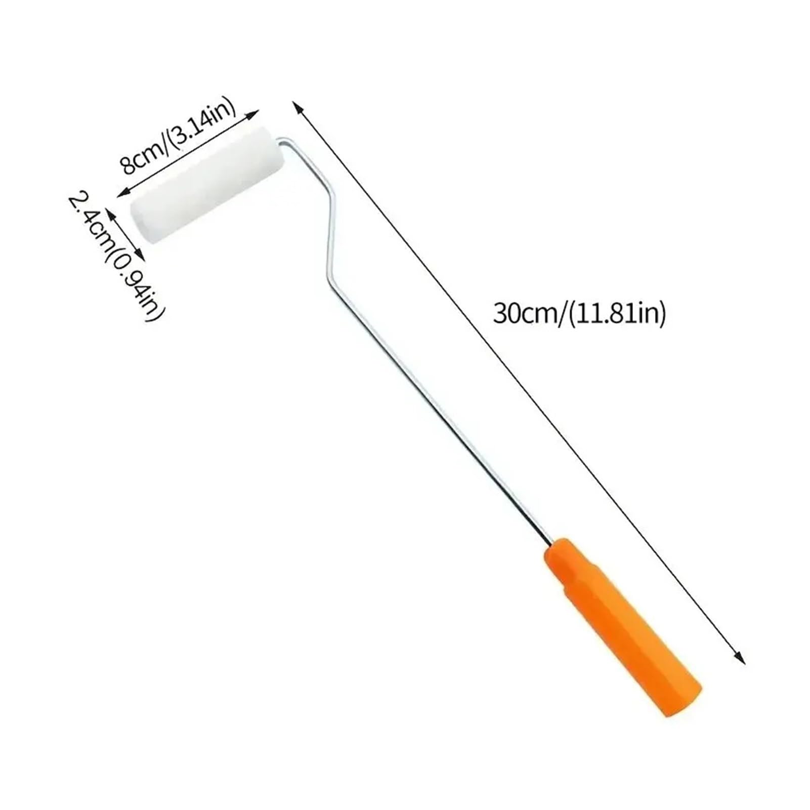 Rullo per bordi Kit di 11 rulli for pittura: rulli e coperture da 4 pollici