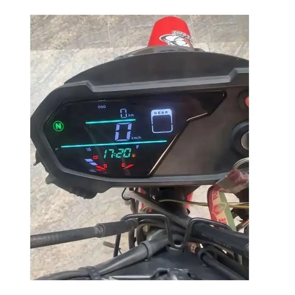 Moto Contagiri doppio Tachimetro digitale a LED per Ho&n&da POP 110i 2015-2024 Gruppo contagiri per moto