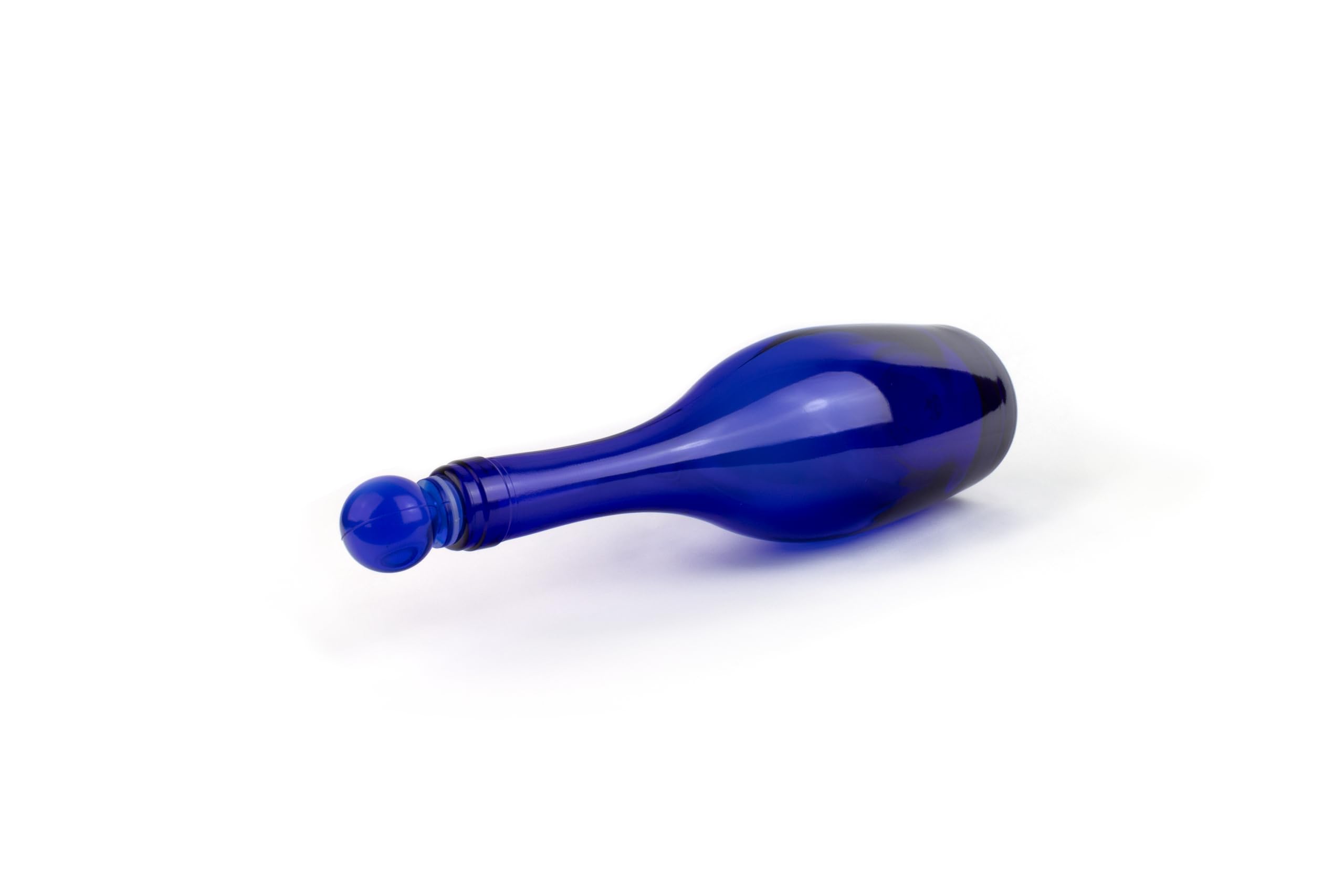 BELLEROFONTE Bouteilles en verre bleu pour eau solarisée 750 ml avec