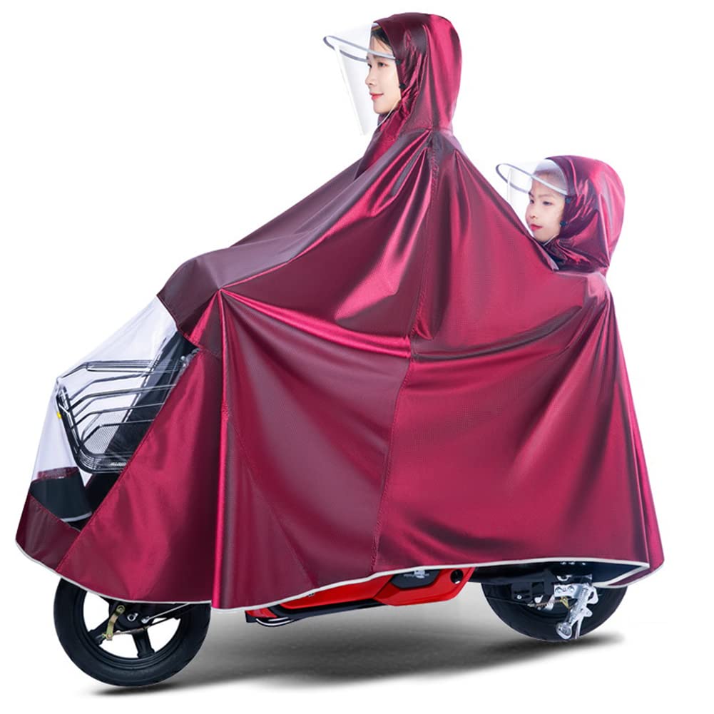 Rowerowy płaszcz przeciwdeszczowy Peleryna przeciwdeszczowa Na zewnątrz Ebike/motocykl/skuter Kurtka przeciwdeszczowa Poncho Bluza z kapturem Płaszcz przeciwdeszczowy Peleryna Pokrowiec na hulajnogę
