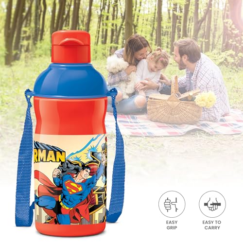 Image of Milton Kool Prime 400 Insulated Kids Water Bottle, 390 ml, Red | BPA & Lead Free | Food Grade | Leak Proof | PU Insulated | Easy to Carry