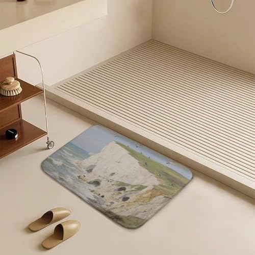 Tapetes de baño suaves para la salida de duchas y bañeras modernas 7