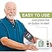 Blood Pressure Monitor Upper Arm - Fully Automatic Blood Pressure Machine Large Cuff Kit - Digital BP Monitor for Adult, Pregnancy - Blood Pressure Kit for Home Use - Batteries, Storage Bag Included