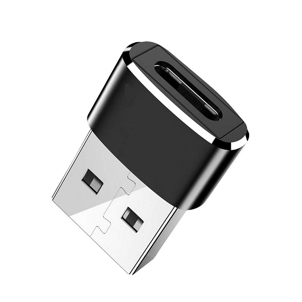 USB C Female to USB Type A Adapter OTG (On the Go) Connector