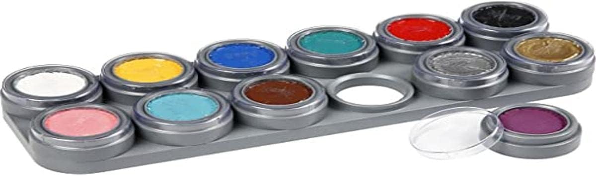 Grimas 12 Colour Face Painting Palette A (Struts-6014) (Make-Up/Face Paint)