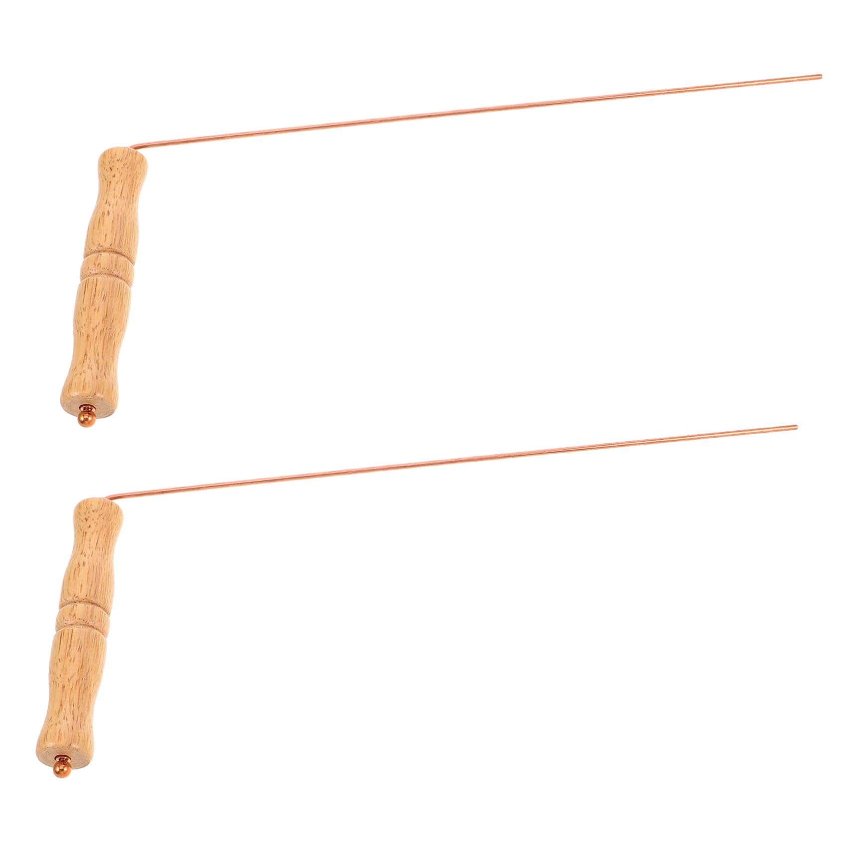 Bâtons de Radiesthésie Cuivre Pur détection eau or chasse aux fantômes outils divination