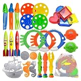 Ungtyb Kit Lavado - Equipos minería | Herramienta tamizado Rifles duales, clasificador Profesional prospección, Pantalla Malla crestas especializadas, Juego portátil de búsqueda Tesoros río