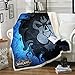 Manta De Punto Grueso, Diseño De Impresión 3D Mundo De Warcraft Manta De Peluche, Upgrade Microfibra Suave Y Cálida Tiro De La Ropa De Cama (180X240Cm)