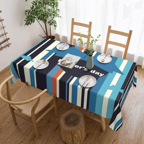 Nappe rectangulaire de table lavable en machine pour buffet extérieur et cuisine - 2