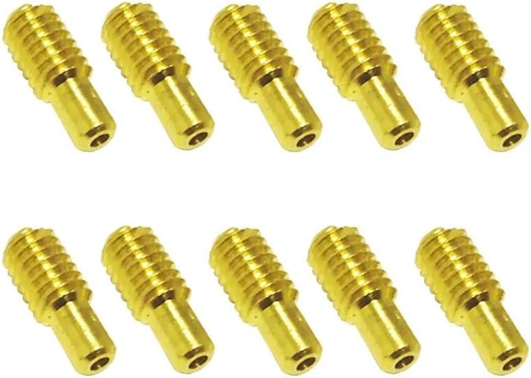 5pcs Compatible for Pilot Jet Idle Slow Jet M4 M26-606 VM20-273 Size 15 17.5 20 22.5 25 27.5 30 32.5 35 Direct Mounted Injectors(5pcs 15-25)