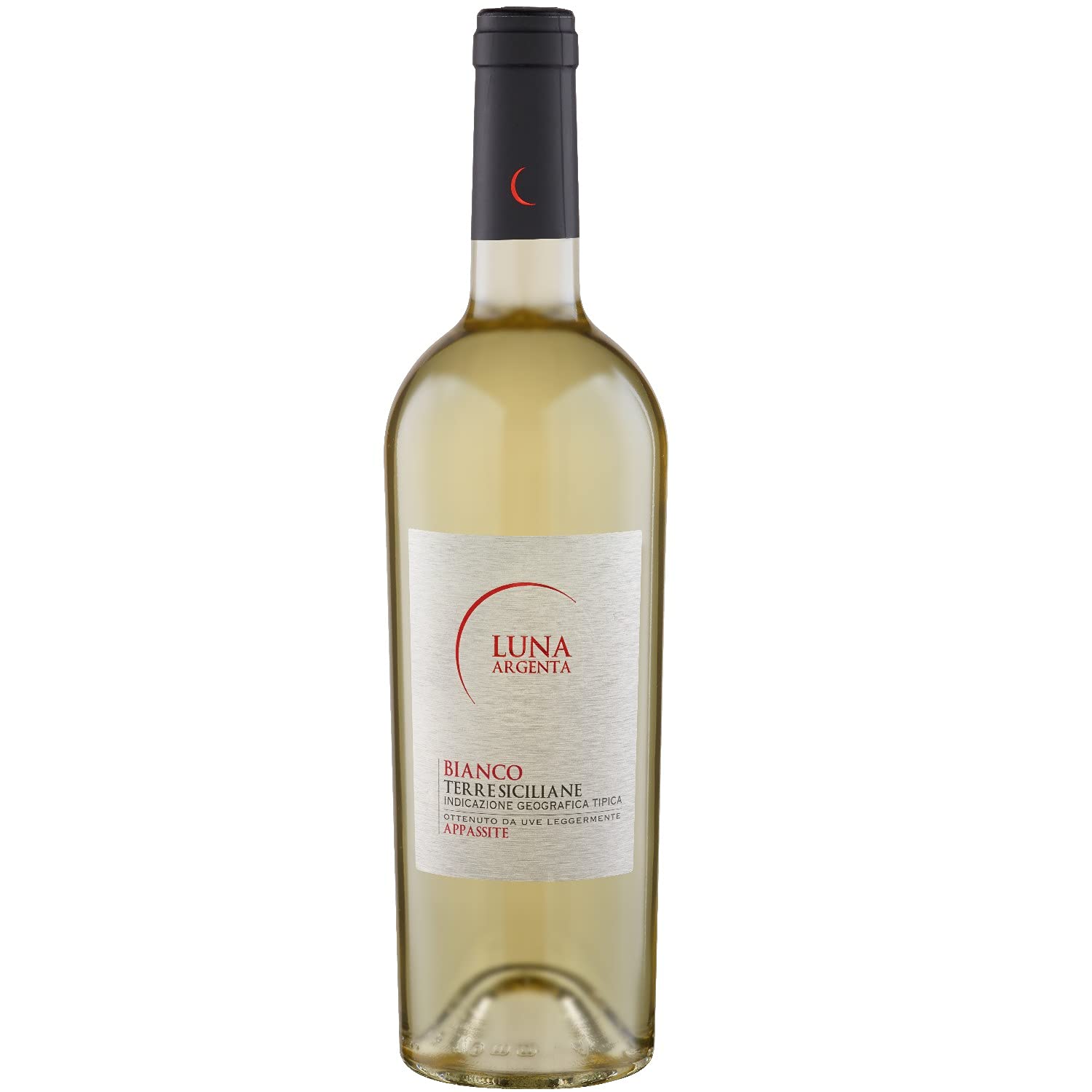 Luna Argenta Bianco Terre Siciliane IGT Weißwein Wein halbtrocken Italien Inkl. FeinWert E-Book (6 Flaschen)