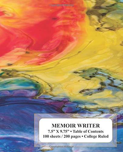 Memoir Writer: Book Writer's Workbook
