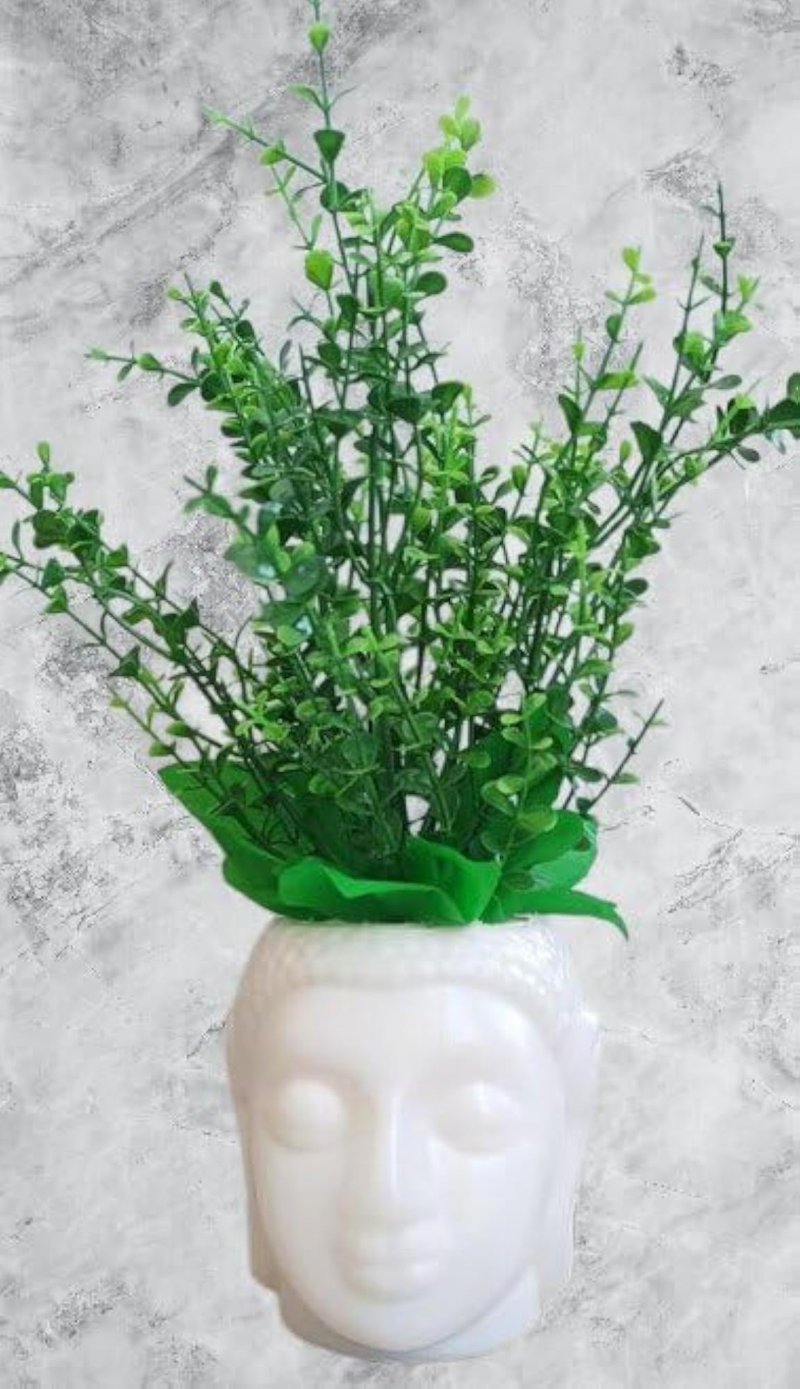 Artificial Plant with Buddha Pot for Home & Office Decoration
