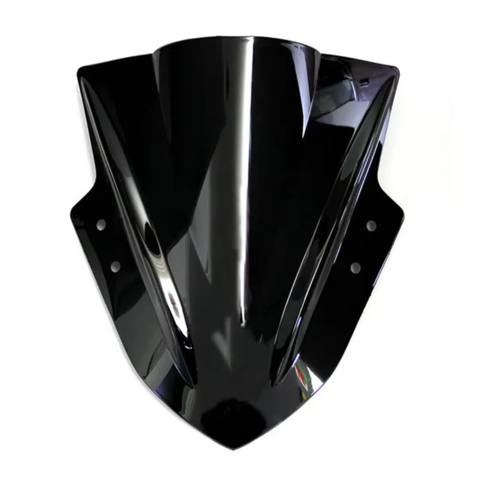 Compatible With For Ninja 300 For EX300 For EX300R 2013 2014 2015 2016 2017 Motorcycle Windscreen Windshield Deflectors Viser Accessories Front Windshield Deflectors(Black)