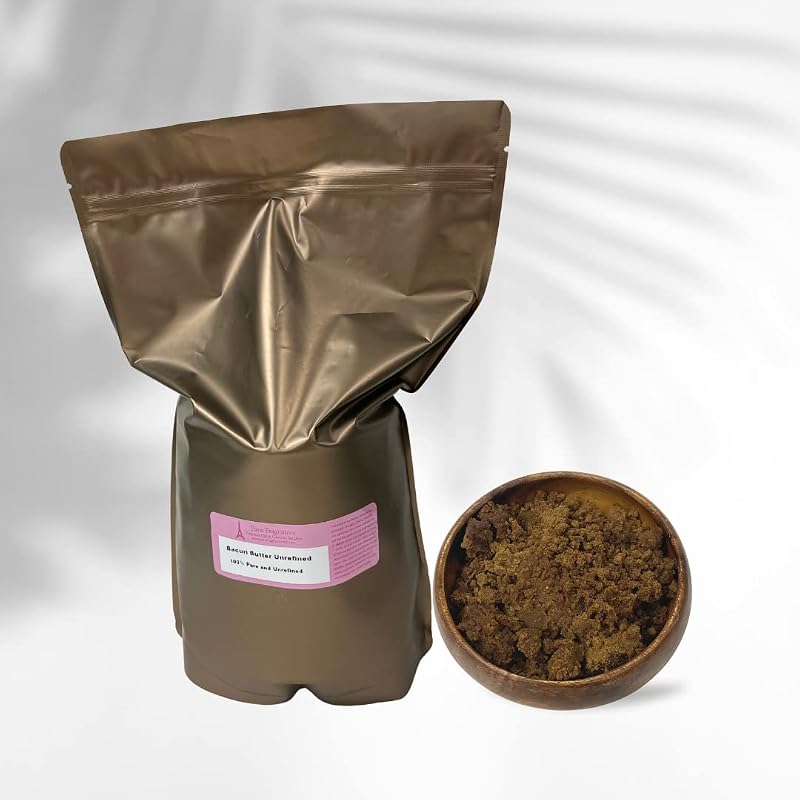 Manteiga de Bacuri Paris Fragrances, natural e não refinada, Pacote com 1,81 kg