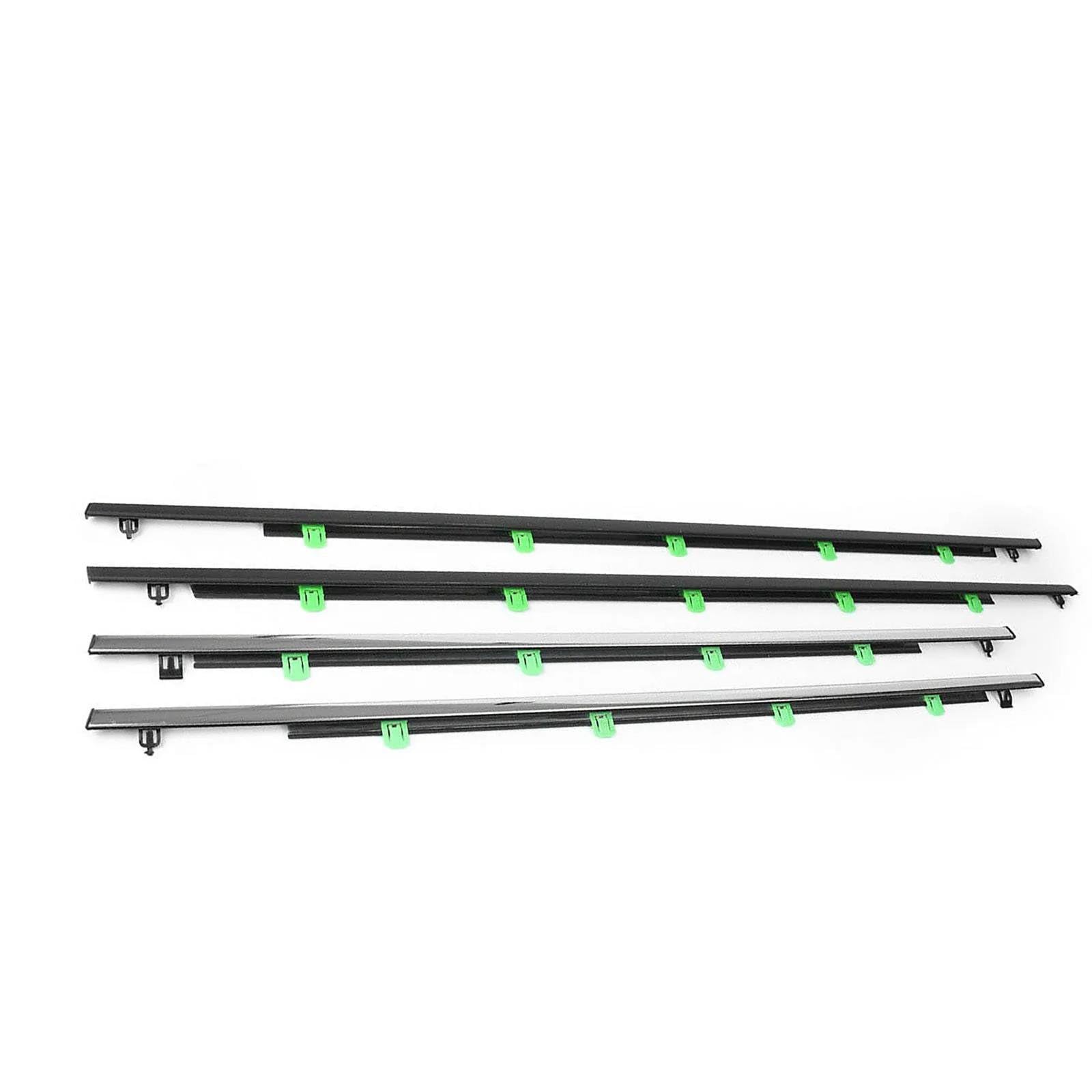 Ysdsls For 2007-2011 Car Window Weatherstrip Side Door Glass Weather Strip Moulding Trim For Crv 2007-2022