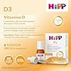 HiPP- HiPP D3, Vitamina D3, Integratore Alimentare, Bambini, in Gocce, Flacone 5 ml, con Pratica Pipetta Contagocce, Senza Glutine, Senza Additivi