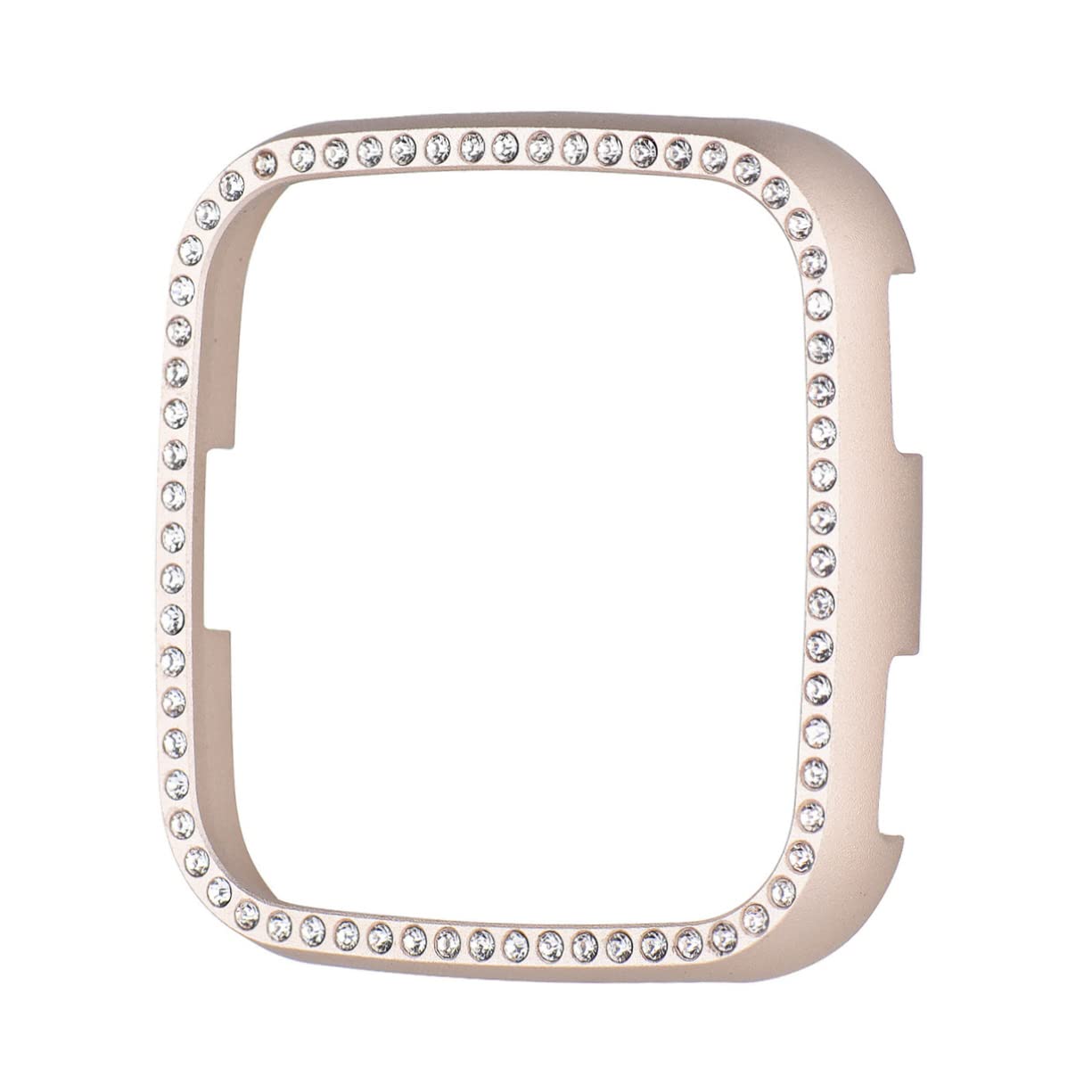 Housoutil 3st Smartwatch-Schale Metallgehäuse Uhrenzubehör Damen Schauen Sie Klug Siehe Bildschirmschutz Smartwatch Für Frauen Damenuhren Lite-Bling Stoßstange Fräulein Fall