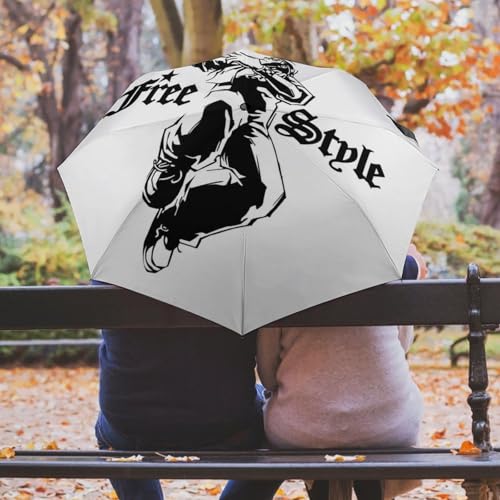 Parapluie automatique anime girl pliant fini les averses surprises grâce au format poche