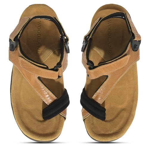 Image of Woodland Men's Leather Sandal