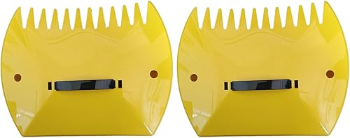 Miniatura 8 de Leaf Scoops Leaves Grabber, 2pcs Handheld Leaf Scoops, Garden Yard Leaf Scoops Hand Rakes, Large Garden Rakes Tool