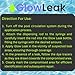 Professional Pool Leak Detection Kit + 2 Precision Dispensing Applicators with 50% More Underwater Leak Identification Dye for All Pool Types (12 fl oz) Neon Green