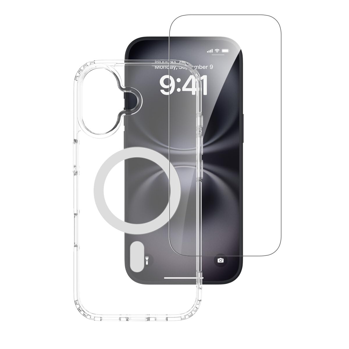 Juego de protección 360 4smarts para iPhone 17 con imán MagSafe 2