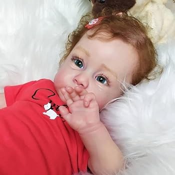 Amazon Com Pinky Reborn 23 Inch 57cm Lovely Reborn Toddler Girl Dolls Realistic Looking Silicone Weighted Body Baby Dolls That Look Real For Children Age 3 Toys Games